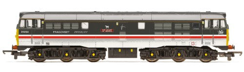 Hornby Trains RailRd PL BR Intercity CL.31 model featuring detailed design and authentic British Rail Class 31 markings.