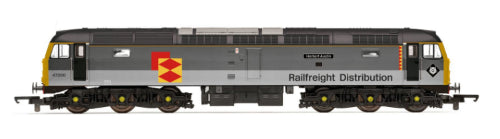 Hornby Trains R/RD BR Railfreight Class 47 model, detailed British locomotive from the late 1980s, perfect for collectors.