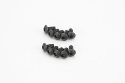 Kyosho Hex BH Screw set (M2.6x5) for RC models, durable and reliable, includes 10 high-strength screws for optimal performance.