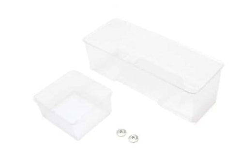 Kyosho 1/8 Wing Set made from durable 1.0mm polycarbonate for enhanced aerodynamics and stability in RC vehicles.