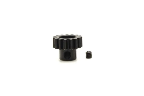 Kyosho 15T pinion gear for RC cars, featuring 1.0M pitch and 5mm shaft for enhanced speed and performance.