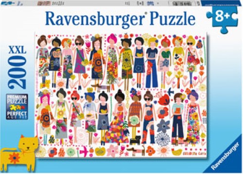 Ravensburger - Flowers and Friends 200pc
