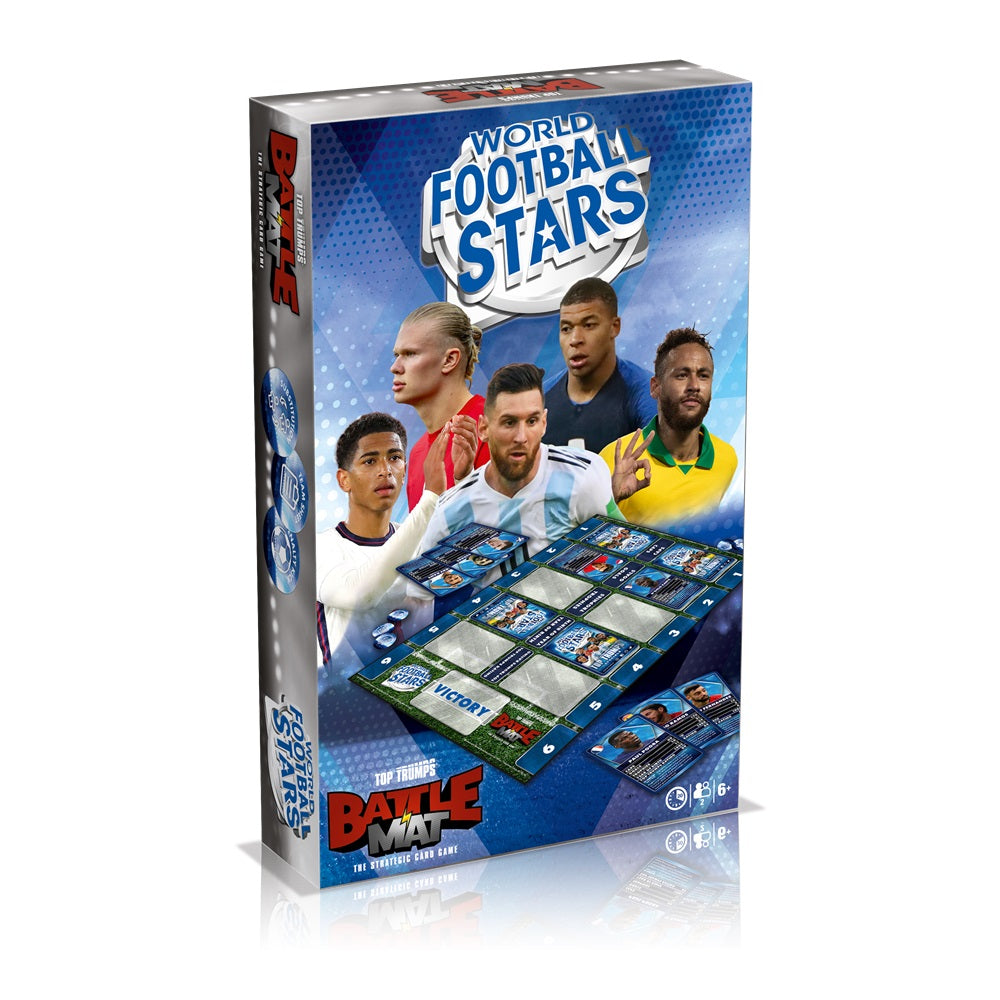 Top Trumps Battlemat: World Football Stars - Card Game