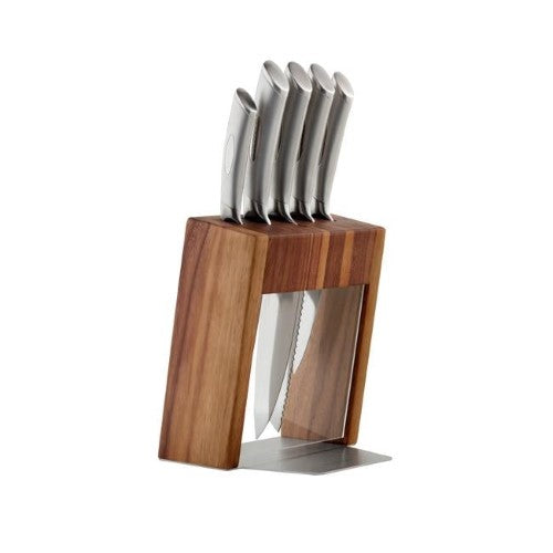 Knife Block Set - SCANPAN Classic Steel Kalo (6 Piece)
