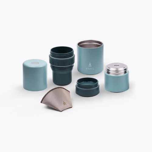 Nest Pour Over Portable Coffee Kit - VSSL (Everglade)