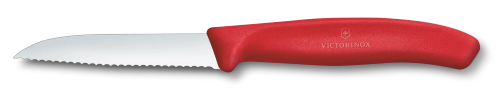 Paring Knife - VICTORINOX Swiss Classic Wav 8CM (RED)
