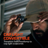 Rechargeable Headlamp - NEBO Mycro 450 (Grey)