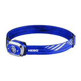 Rechargeable Headlamp - NEBO Mycro 450 (Blue)