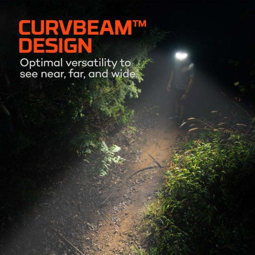 Rechargeable  Headlamp - NEBO Curv 600 Flex