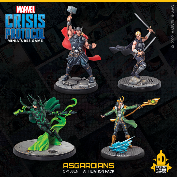 Marvel: Crisis Protocol  - Asgardians Affiliation Pack
