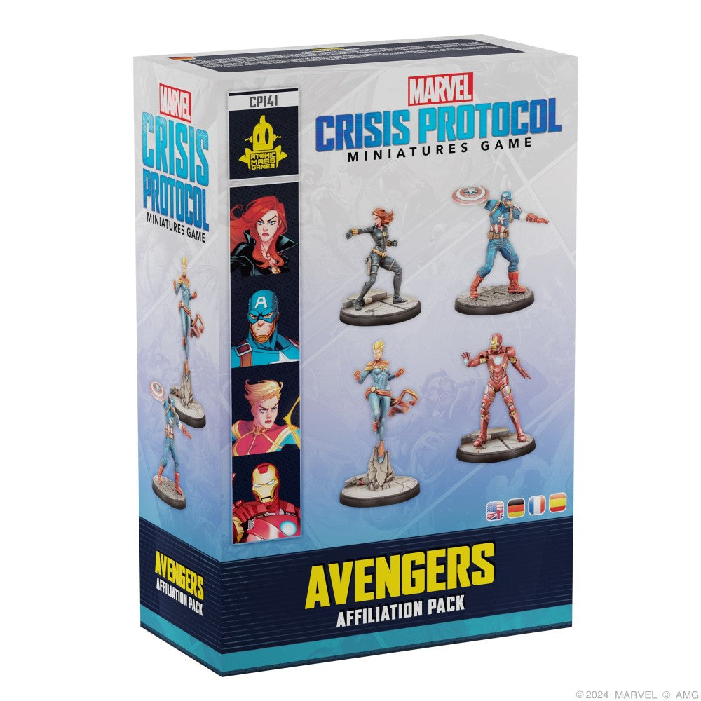 Marvel: Crisis Protocol  - Avengers Affiliation Pack