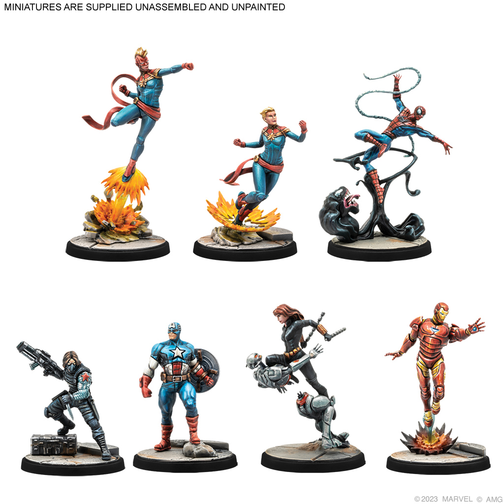 Marvel: Crisis Protocol  - Earth's Mightiest Core Set