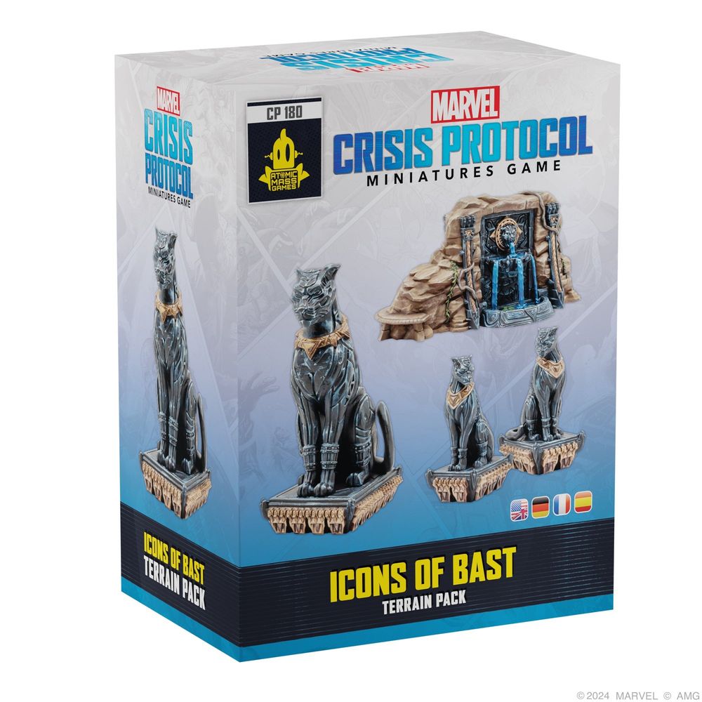 Marvel: Crisis Protocol  - Icons of Bast Terrain Pack