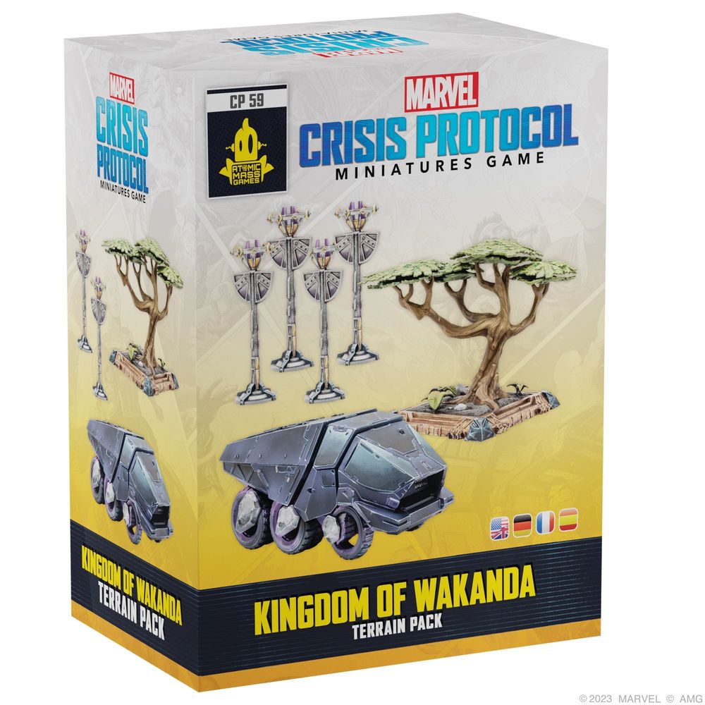 Marvel: Crisis Protocol  - Kingdom of Wakanda Terrain Pack