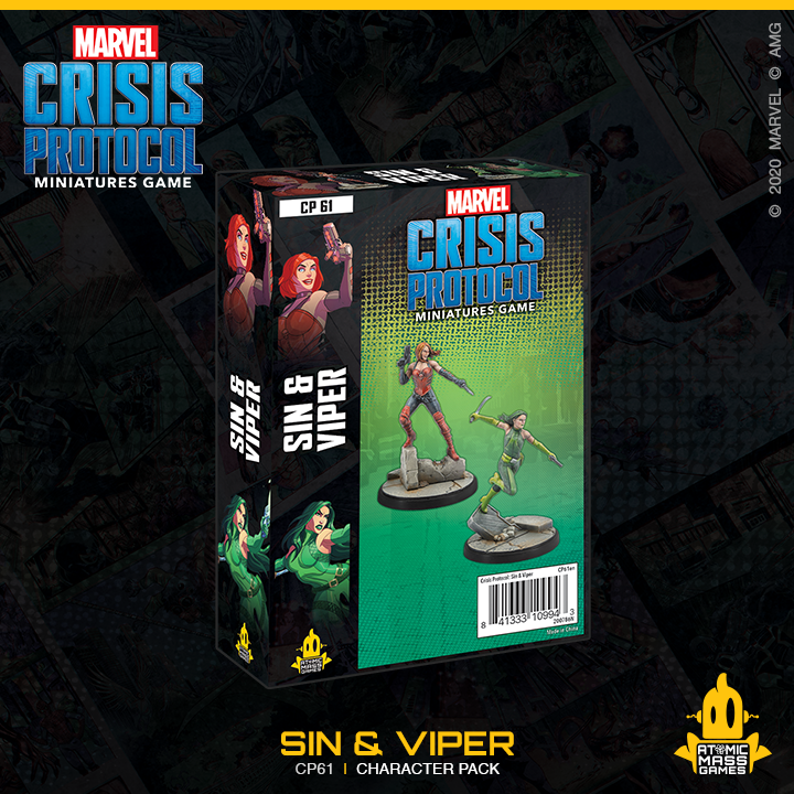 Marvel: Crisis Protocol  - Sin & Viper