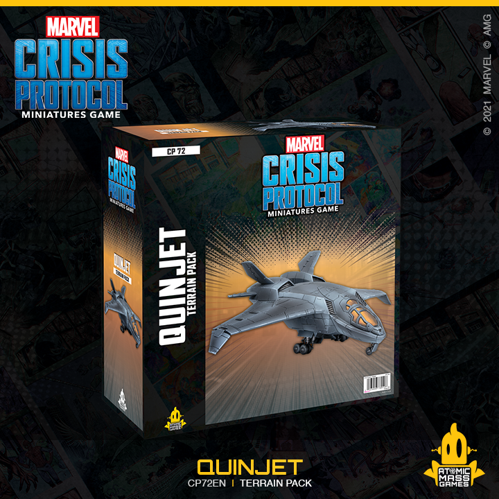 Marvel: Crisis Protocol  - Quinjet Terrain Pack