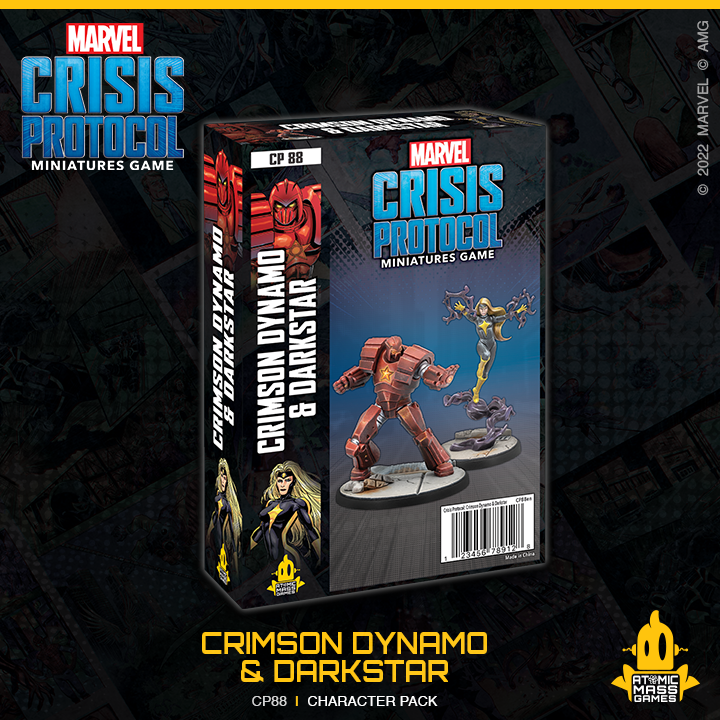 Marvel: Crisis Protocol  - Crimson Dynamo & Dark Star