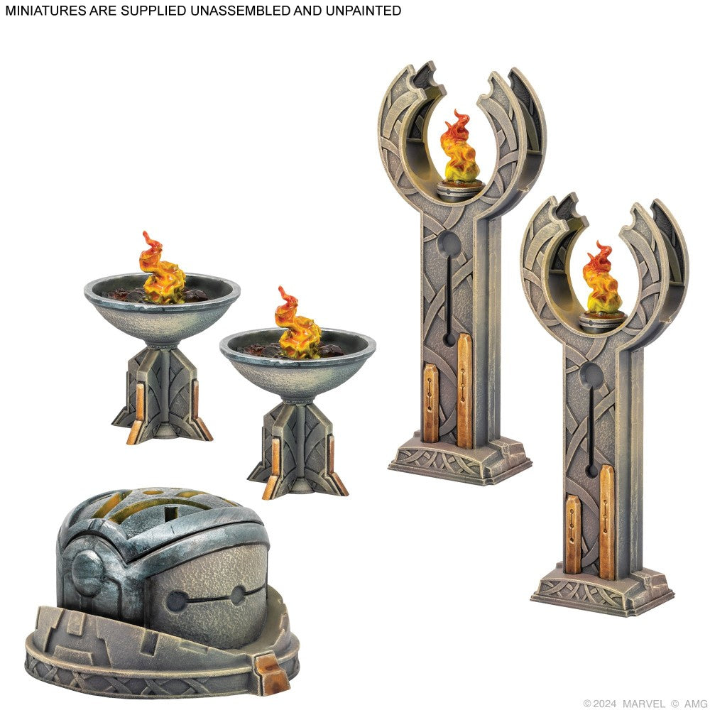 Marvel: Crisis Protocol  - Battle for Asgard Terrain Pack