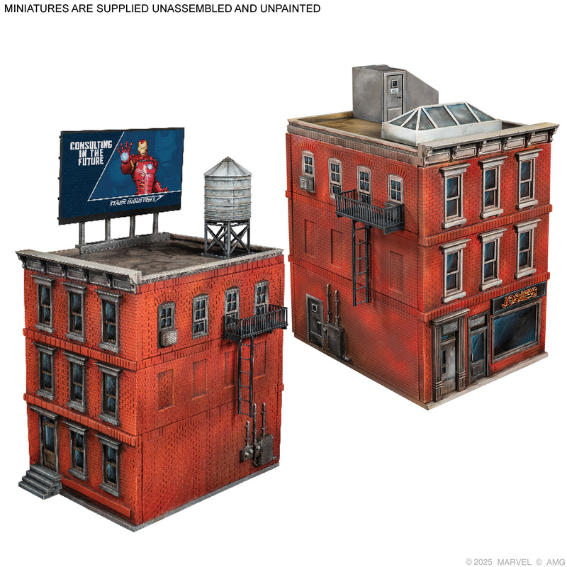 Marvel: Crisis Protocol  - NYC City Block Terrain Collection