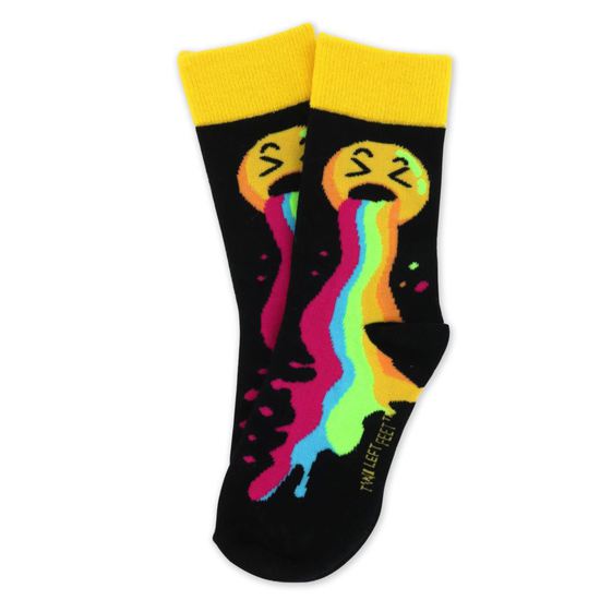 Two Left Feet Kids Socks Crazy for Color