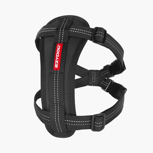 Dog Chest Plate Harness Essential EzyDog XS Black