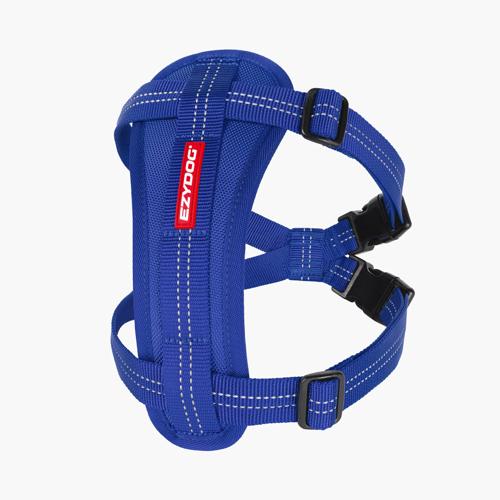 Dog Chest Plate Harness Essential EzyDog Small Blue
