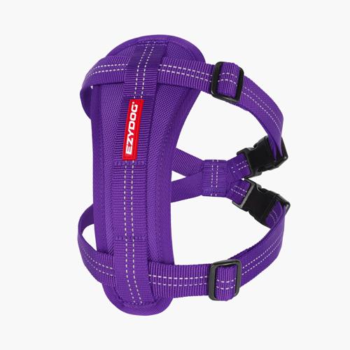 Dog Chest Plate Harness Essential EzyDog Small Purple
