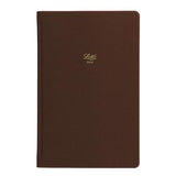 Letts Notebook Legacy Book 130 x 200mm Chocolate