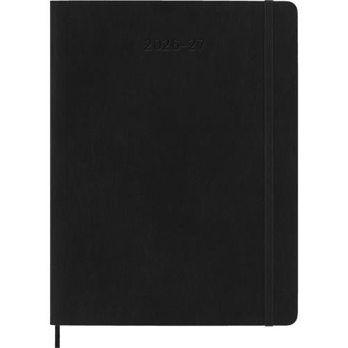 Moleskine Diary 18M Weekly + Notes Soft Cover XL Black 2026/27