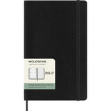 Moleskine Diary 18M Weekly + Notes Soft Cover Large Black 2026/27