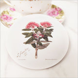 Coaster - Single Printed Sarah Featon Pohutukawa (10cm)