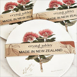 Coaster - Single Printed Sarah Featon Pohutukawa (10cm)