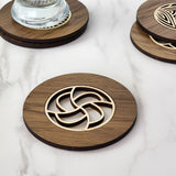 Coaster - Single Hauora River Rimu (10cm)