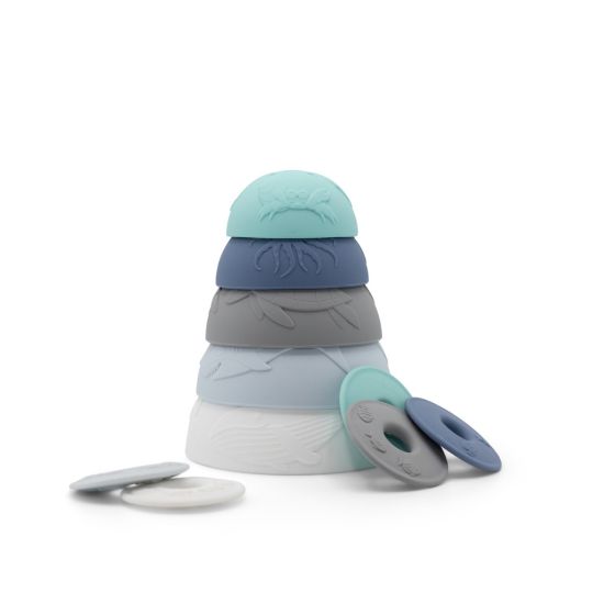 Ocean Stacking Cups - Ocean - Jellystone