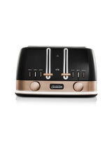 Toaster 4 Slice New York Black Bronze Sunbeam