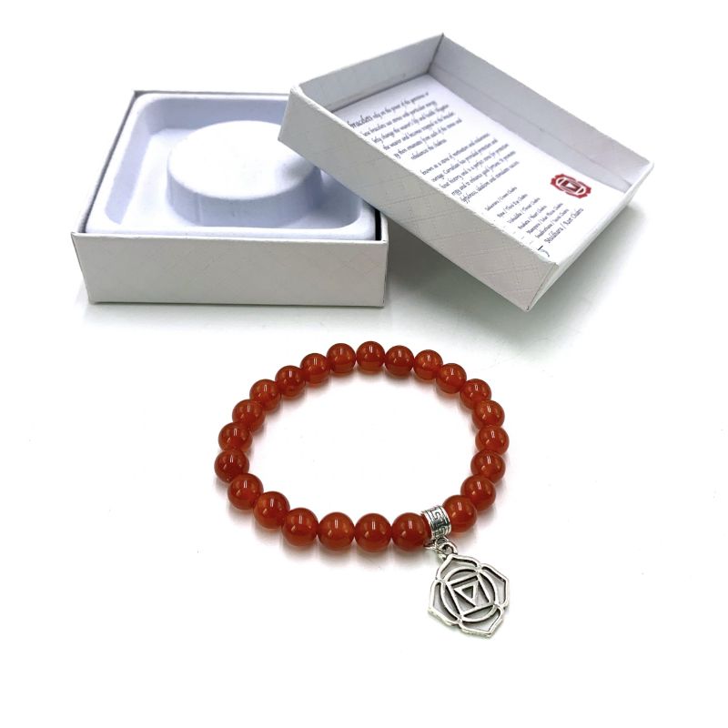 Bracelet - Carnelian Root Chakra (7cm)
