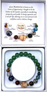 Bracelet - Aventurine Solar System (7cm)