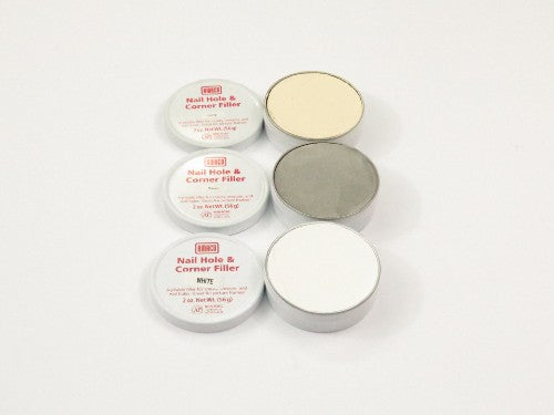 2oz red nail hole filler for seamless repairs on wood surfaces, quick-drying and easy to sand for flawless results.