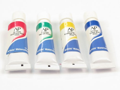 Vibrant 10ml Aliz Hue watercolour paint for smooth blending and artist-quality results in various art projects.