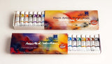 Watercolour Paint - As W/Col Set Of 12 X10ml Assorted