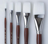 Artist Brush - As White Taklon Flat 1/4 Inch