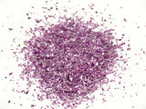 Vibrant pink confetti glitter in a 250ml jar, perfect for crafting and adding sparkle to any occasion.