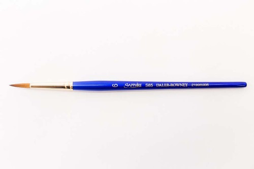 Artist Brush - Sapphire S85 W/Col Rnd #6