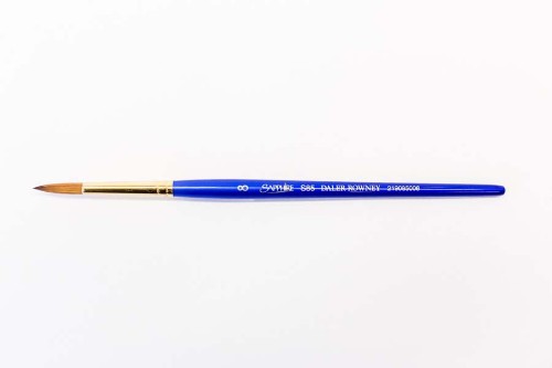 Artist Brush - Sapphire S85 W/Col Rnd #8