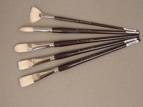 Artist Brush - S1180 Hog/Taklon L/H Bright #8