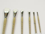 Artist Brush - S9860 White Taklon Square Wash 1/8"