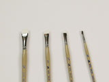 Artist Brush - S9950 White Taklon Angular 1/8"