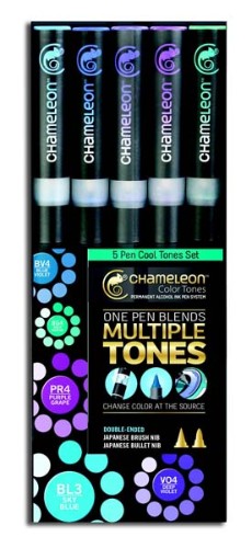 Chameleon 5-Pen Cool Tones Set