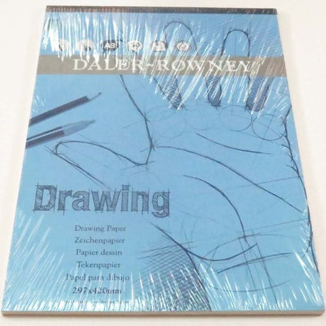 A3 drawing pad with 50 sheets of premium 96gsm acid-free paper, ideal for artists and sketching enthusiasts.