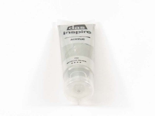 Acrylic Paint - Das Inspire Acrylic 75ml Metallic Silver